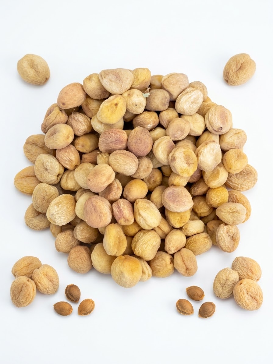 Dried apricots with pits
